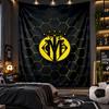 Wall Hanging Tapestry Villarreal FC Print Cloth for Living Room Bedroom Home Decor