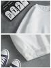 Men's Trendy Autumn Long-Sleeve Round Neck Sweater - Solid Color Loose Fit Pullover for Students