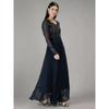 Designer Bestickter Georgette Kurta Damen Partykleidung Anarkali Tunika Kleid Kurti VF-1900984