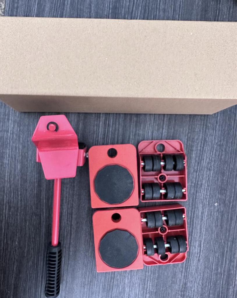 Portable Heavy-Duty Metal Moving Tool for Household Objects