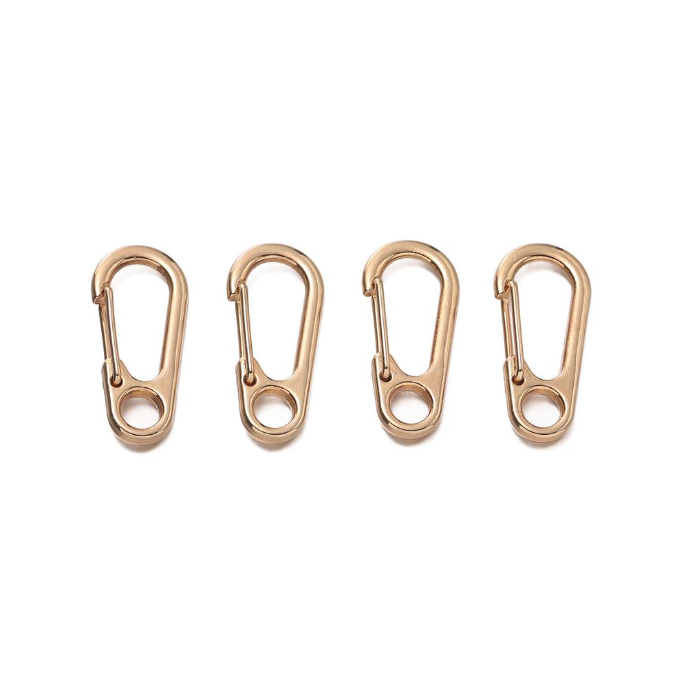 5pcs 14.5x31.5mm Zinc Alloy Lobster Clasp Buckle Keychain Buckles Spring Snap Hooks Keychains Tool Clips