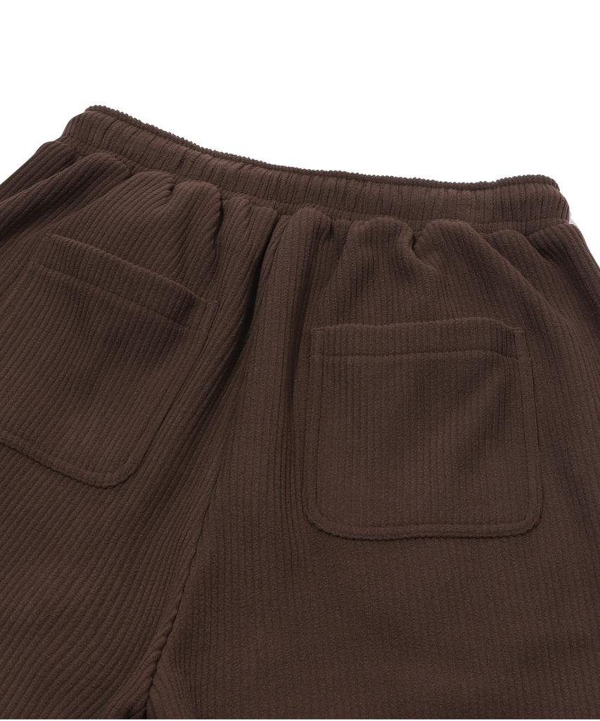 BEENTRILL Women'S Corduroy Fleece Sweatpants (Chocolate)