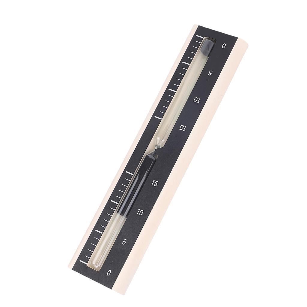 15 Minutes Sauna Timer Wooden Hourglass Wall Mounted Sand Clock for Home Sauna SPA Room