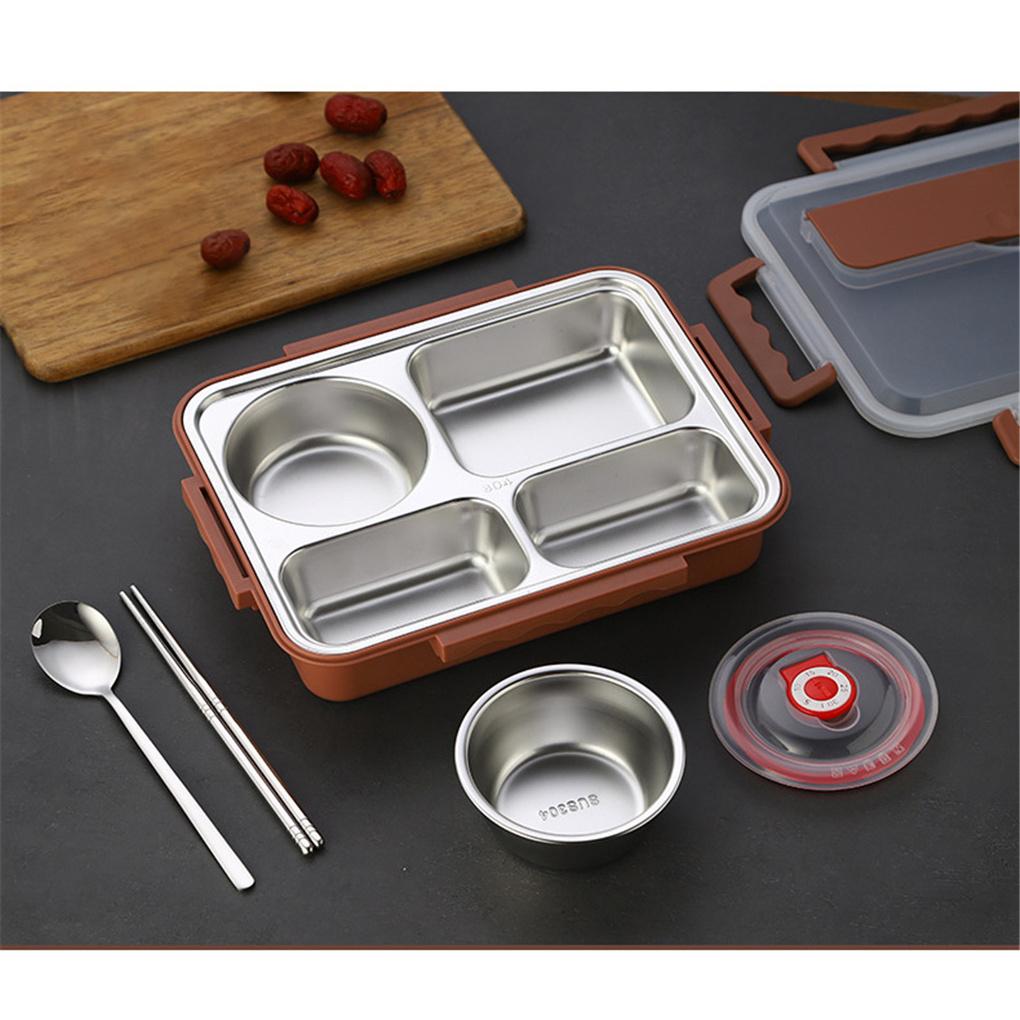 Lunch Box Stainless Steel Leak-Proof Food Case Heat Insulation Storage Container