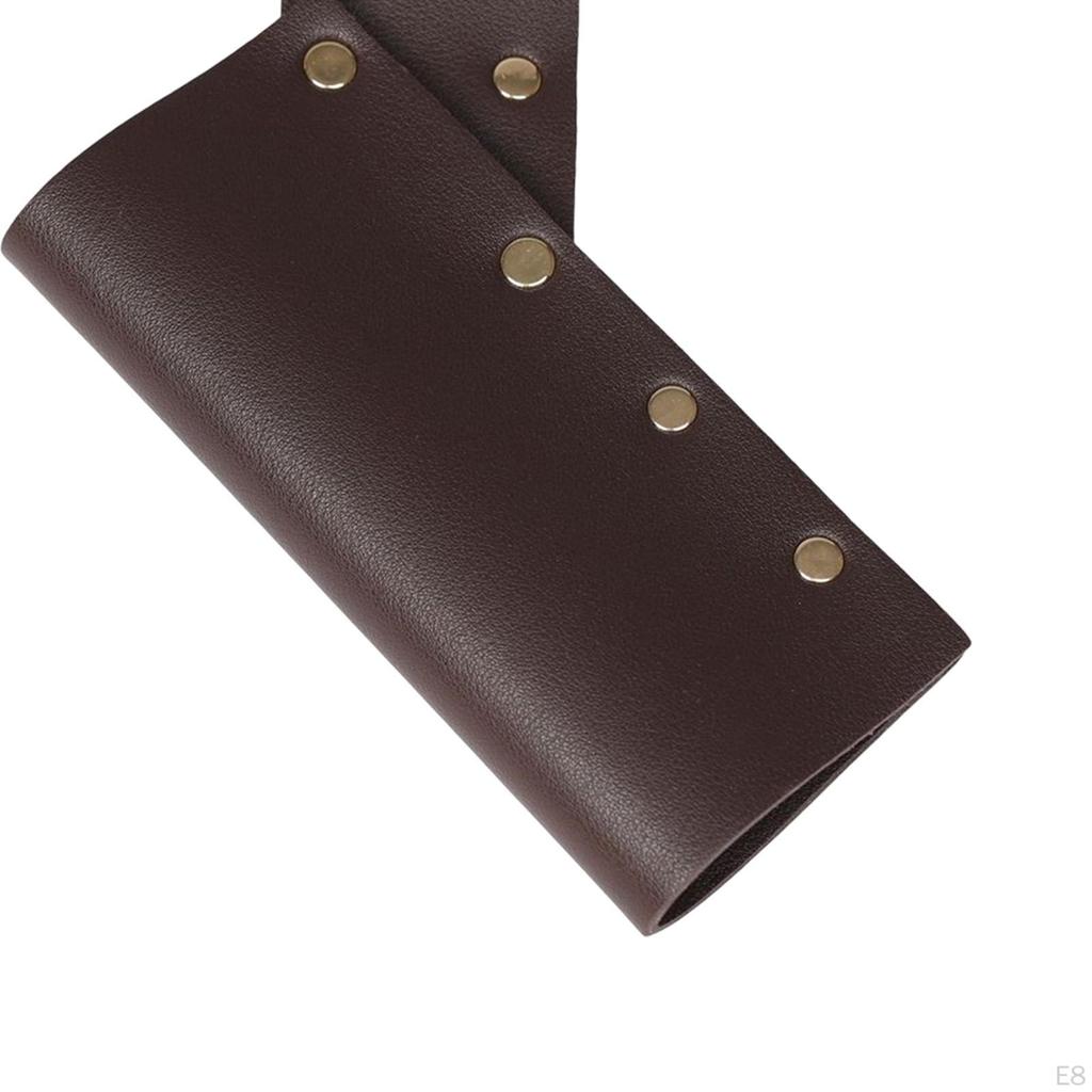 Knightly Sword Holder In Faux Leather for Medieval Enthusiasts