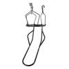 Basketball Return Attachment for Hoop Carbon Steel Heavy Duty Basketball Rebounder Training Accessories with 3 Stable Large Hooks