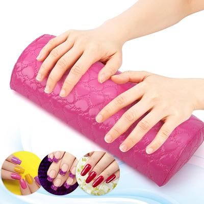 Nail Pillow Hand Rest for Nails Washable PU Leather Nail Armrest Detachable Manicure Hand Pillow Cushion Nail Art Accessories To
