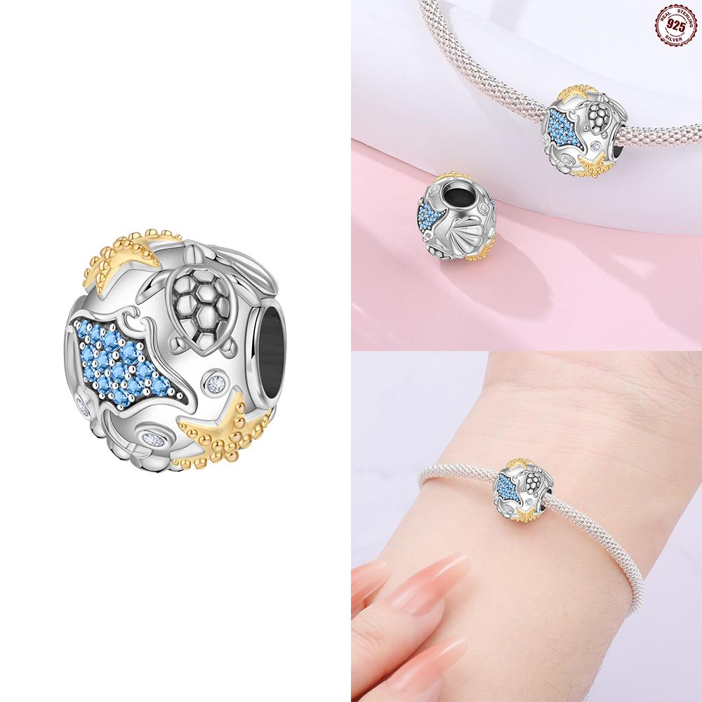 original Peace copper Dove Love Travel Bead Jingle Bells Stars Moon Paws beads fit bracelet women jewelry Gift diy