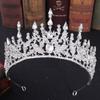 New Vintage Baroque Headbands Crystal Tiaras Crowns Bride Noiva Headpieces Bridal Wedding Party Hair Jewelry For Women