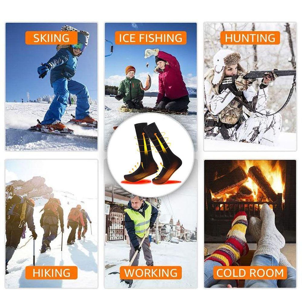 Cycling Outdoor For Women Thermal Socks Electric Warm Socks Sports Equipment Heated Socks