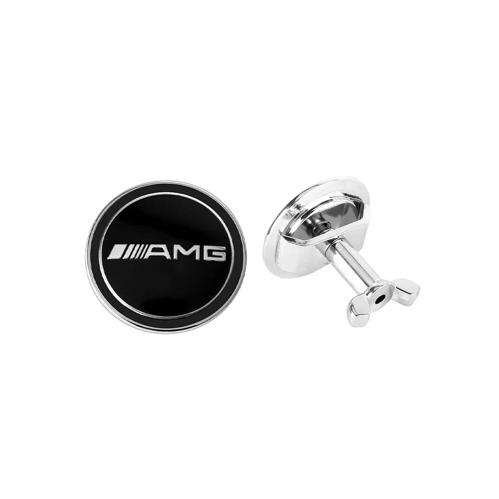 2025 Hot For Benz 42MM Car Front Hood Emblem Covers Auto Decoration Accessories For Mercedes Benz AMG A B C D M S R G Class GLK