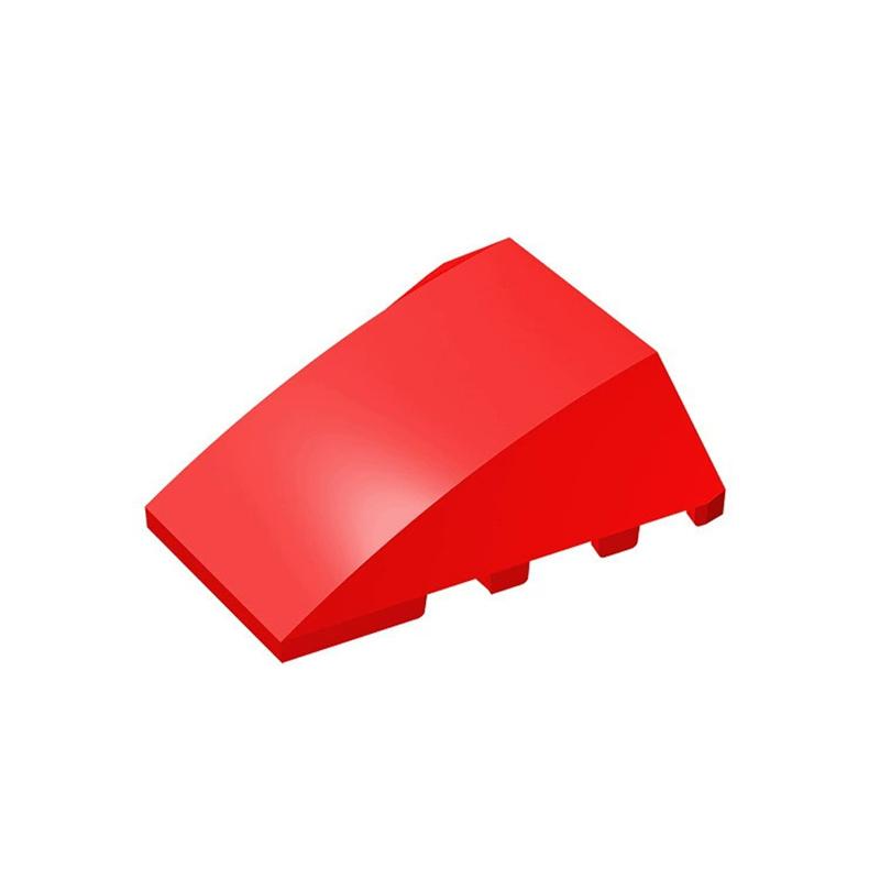 10pcs Puzzle Particle 47753 Wedge 4x4 Building Blocks Triple Curved No Studs Bricks Educational DIY Toys Gift Dropshipping