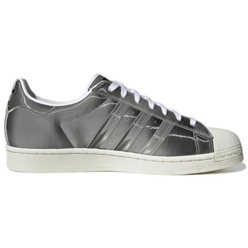 adidas Superstar Stříbrná Metalická - H00238