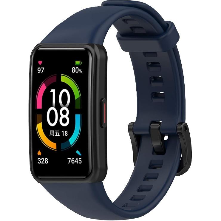 5-Pack Straps for Honor Band 6 Smartwatch - Compatible with Huawei Honor Band 6, Waterproof Replacement Strap