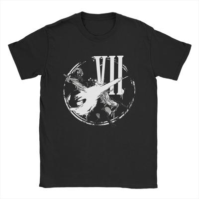Last Showdown Final Fantasy T Shirts Men Pure Cotton Novelty T-Shirts Round Neck Tee Shirt Short Sleeve Clothes Plus Size