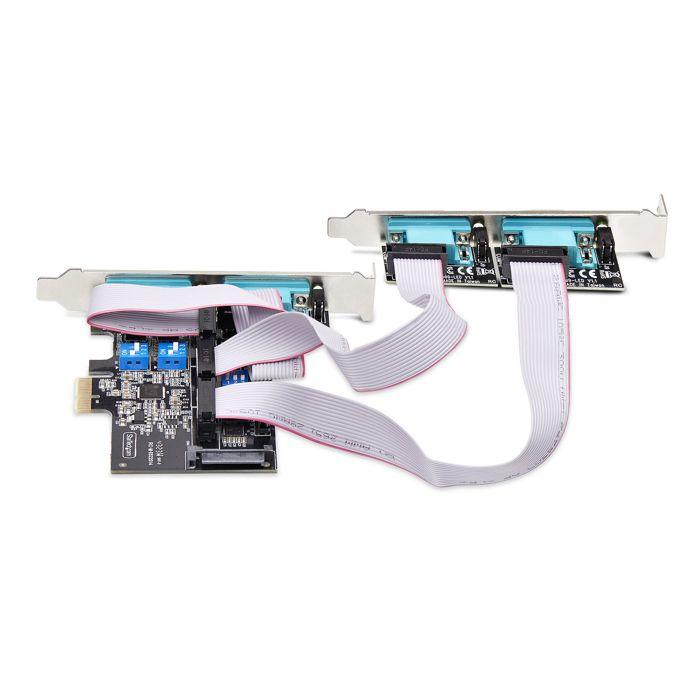 4 Port PCI Express Serial Card - STARTECH.COM - PCIe To RS232/RS422/RS485 Adapter/Card