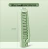 Compact Dual-Use Folding Hair Comb for Women - Ideal for Home, Dorm, and Travel