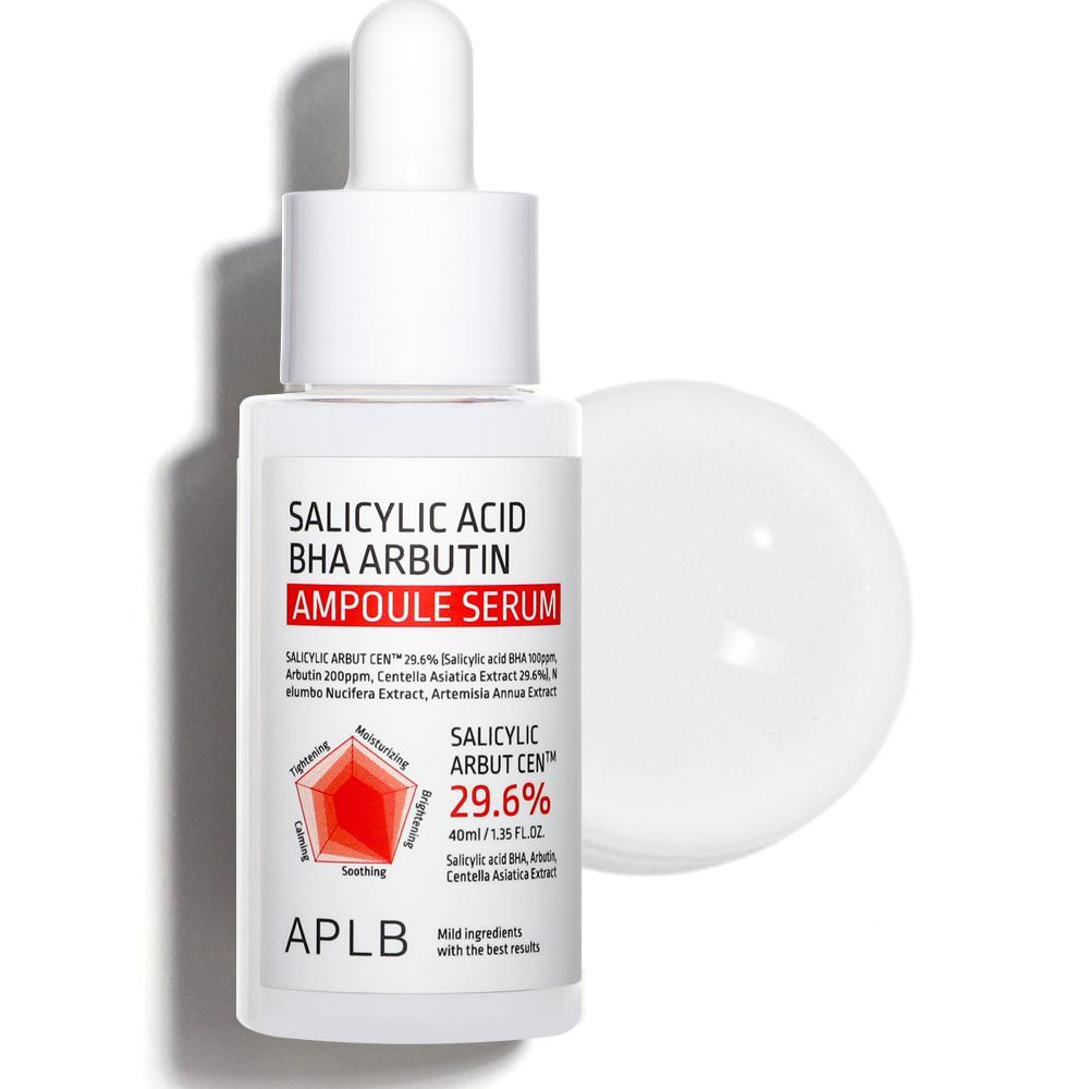 APLB Salicylic Acid BHA Arbutin Ampoule Serum 40ml - Pore Care, Korean