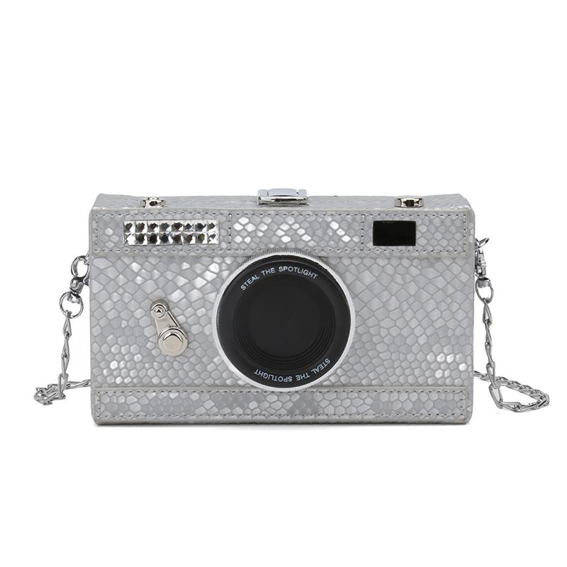 

Camera Shape Crossbody Mobile Phone Bag Ladies Girls Casual Handbag And Purse Cute Creative Fun Bag Versatile Chain Shoulder Bag