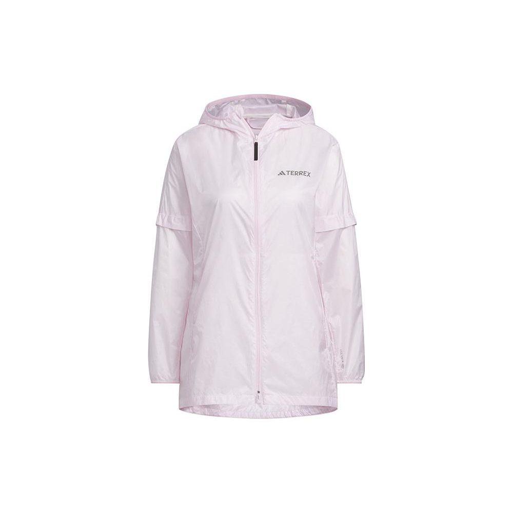 Adidas Jackets Women's Pink Hooded Moderate Other IL3807