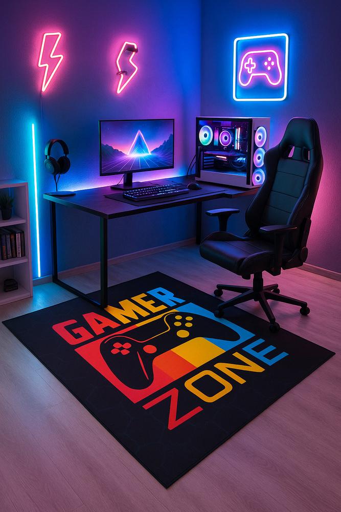 Dywan 3D Strado GAMER ZONE 100x150 cm idealny do pokoju gracza