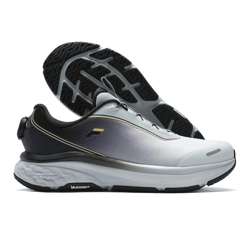 Fila Boa Nuvole 2 Comfortable Lightweight Retro Cushioning Breathable Low-Top Running Shoes Women Sneaker Day-Rock-Gray A12M441103FGG