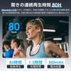 SOPPY Wireless Neckband Bluetooth Stereo with ENC Noise Up to 80 Hours of Continuous IPX5 Battery Level Magnetic Compatible with Android and iPhone
