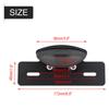 Motorcycle LED Rear Brake Tail Light Stop License Plate Lights for   Smoke