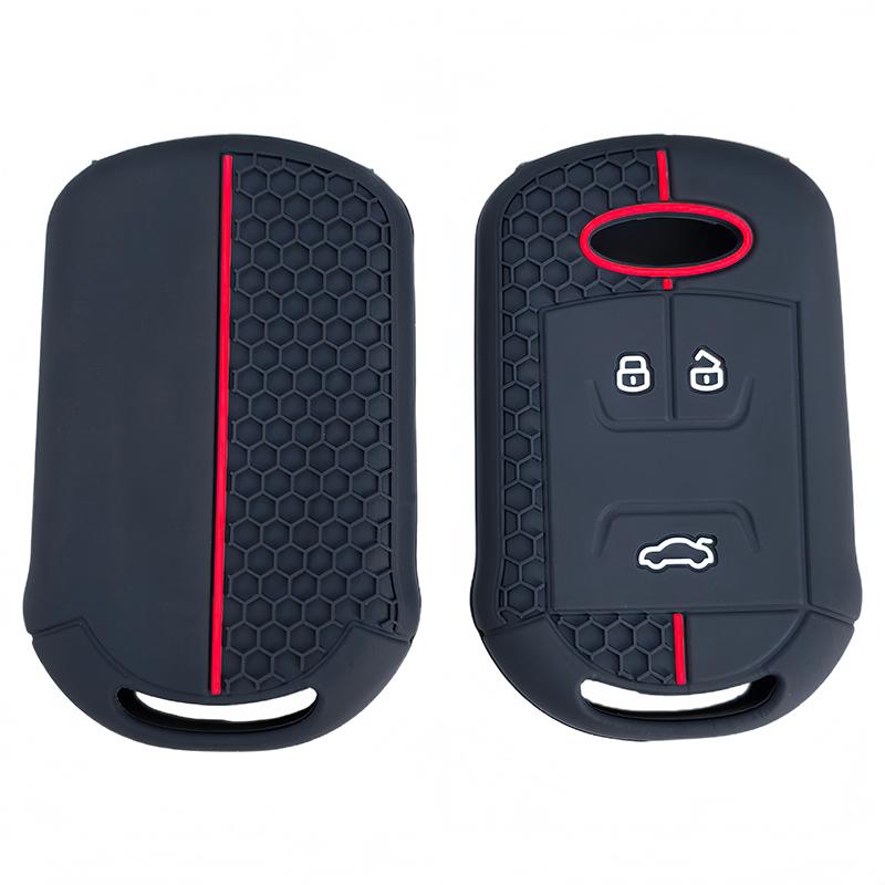 Silicone 3 Buttons Remote Case Key Cover Protection Holder For Chery Tiggo 8 3 5 Tiggo 4 Gx Arrizo 5 Key Case