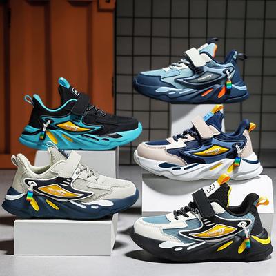 Vier Jahreszeiten kinder Sport Schuhe Netboning und bequem Magic Stick Casual Sport Schuhe Junge Schuhe