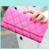 Luxuriöse Damen Faux PU Leder Lange Geldbörse Clutch Kartenetui Für Stilvolle Frauen