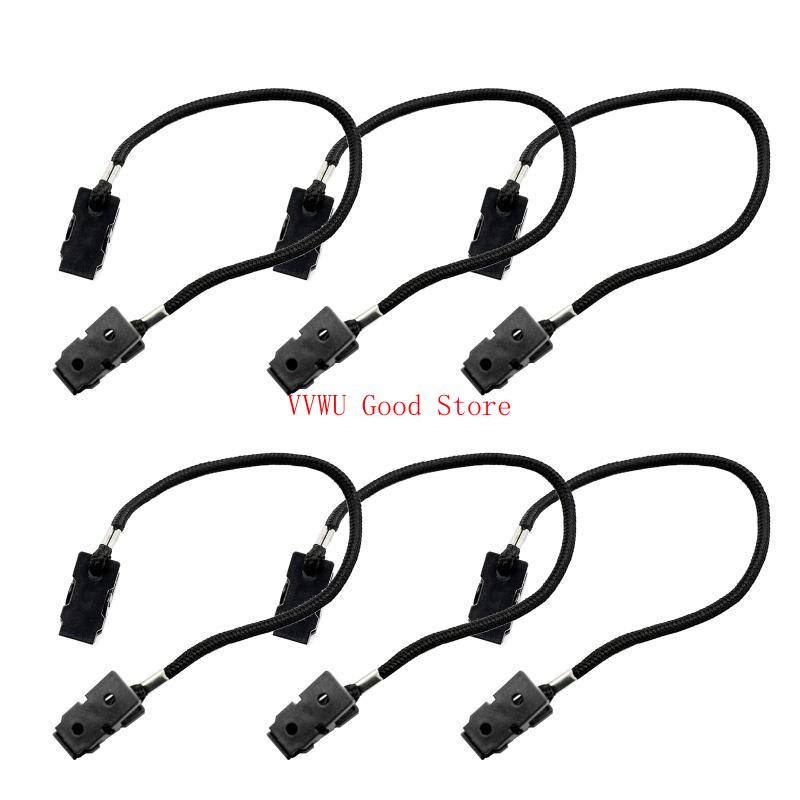 6x Hutclip Anti-Verlust Halterung Hutband Winddichte Clips für Outdoor-Camping