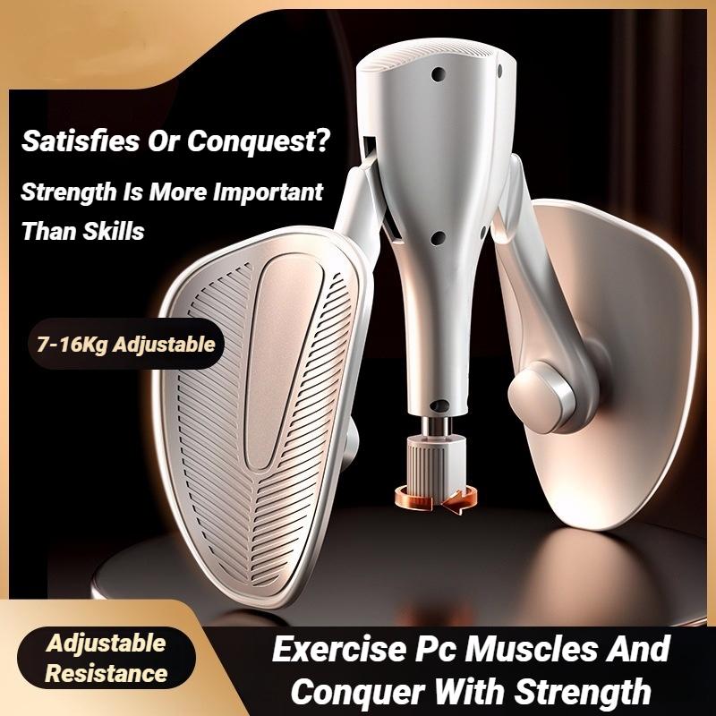 Männer Kegel-Trainer Beckenbodenmuskeltrainer Becken stärken Fitnessgeräte für Zuhause Gesäß Bein Training gray
