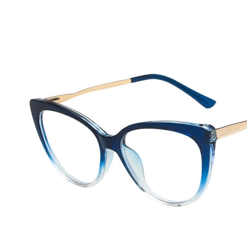 Cat Eyes Frame Clear Lens Glasses Myopia Nerd Spectacles Degree -0.5 -1.0 -2.0 To -6.0 Fashion Hyperopia +0.5 To +6.0