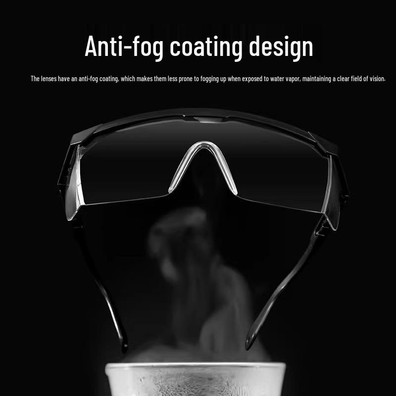 HD Unisex Radbrille: Staubdicht, Winddicht, Sanddicht, Spritzwassergeschützt, Blaulichtfilter