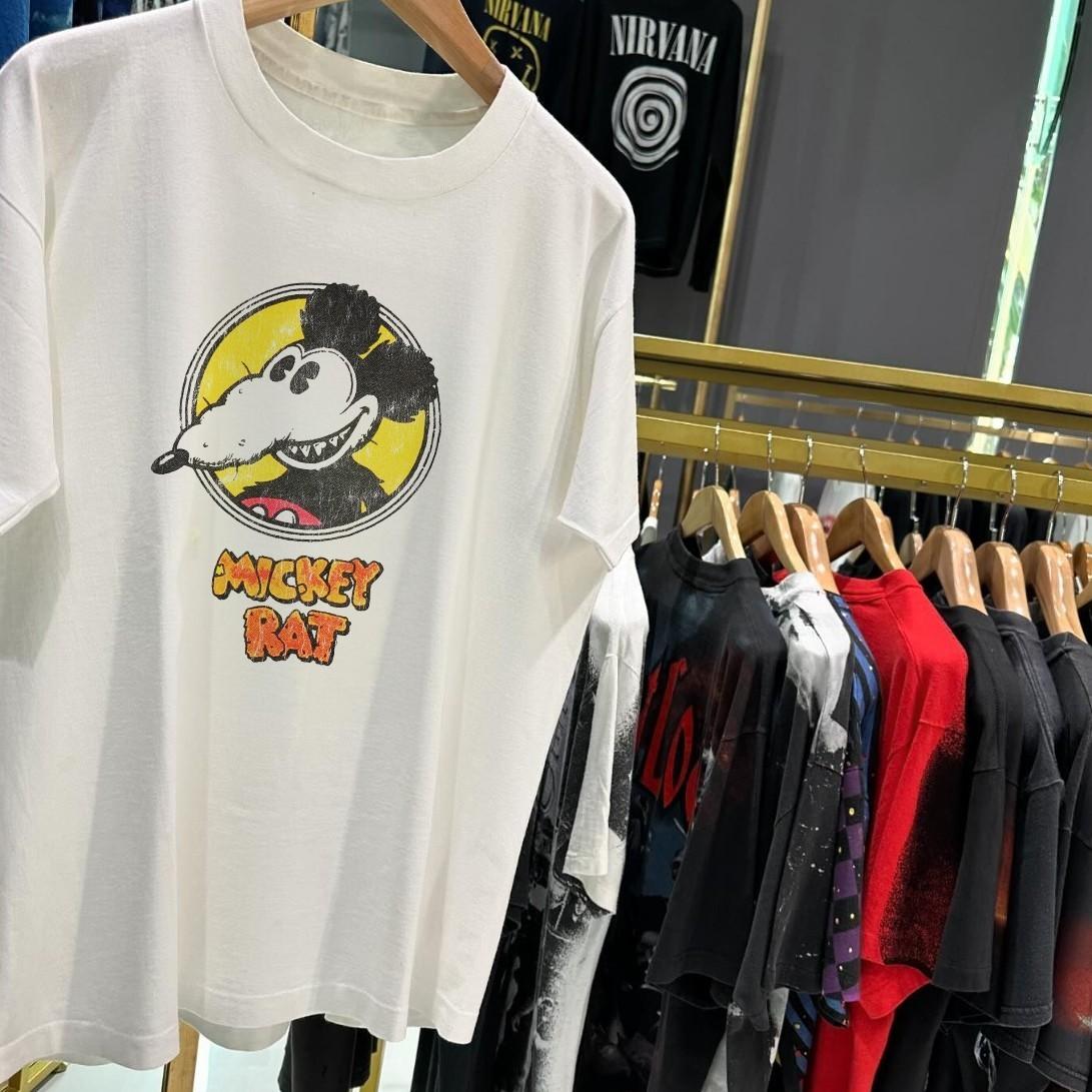 80s-90s Mickey Rat Promo T-Shirt White XXL L