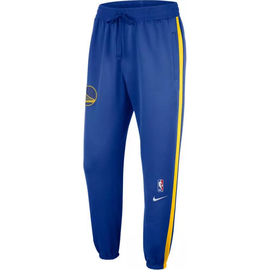 New Nike Nba Golden State Warriors Showtime Dri Fit Pants DN8094-495