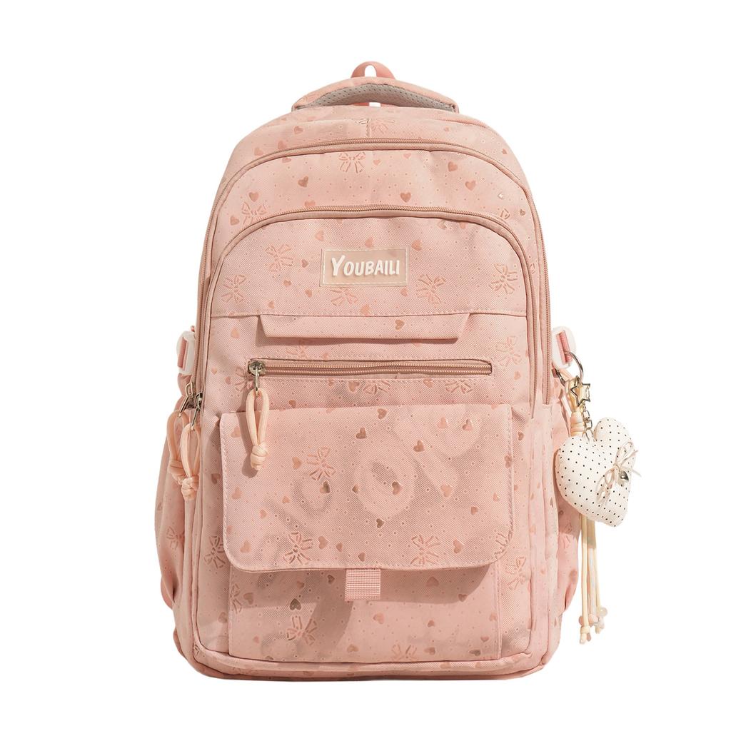 Schoolbag wholesale junior high school students large capacity 1011 new backpack female students high value backpack leisure commuter schoolbag