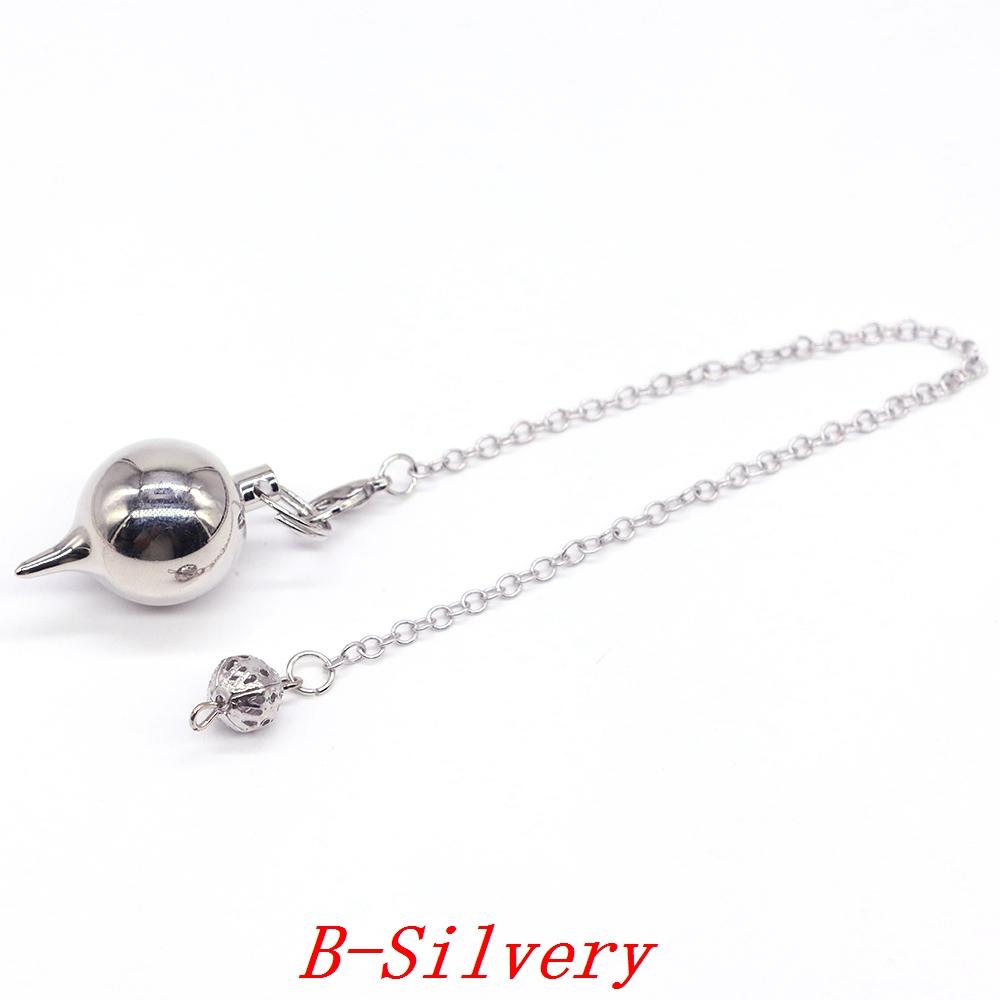 Metal Pendulum For Dowsing Divination Pendulos Spiral Cone Gold Color Copper Radiesthesia Pendulums Healing Pendule