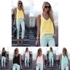 Stylish Womens V Neck Chiffon Sleeveless Vest Comfortable Loose Casual Summer Shirt