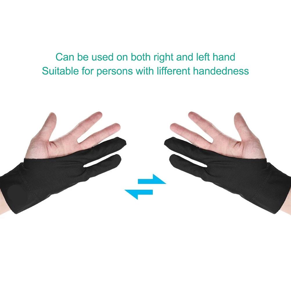 Guanto a due dita per tavoletta grafica Guanto da disegno per tavoletta artistica