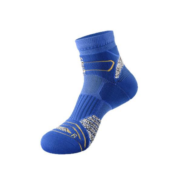 Men's Marathon Mid-Calf Running Socks with Thick Towel Bottom for Track & Field and Long-Distance Training