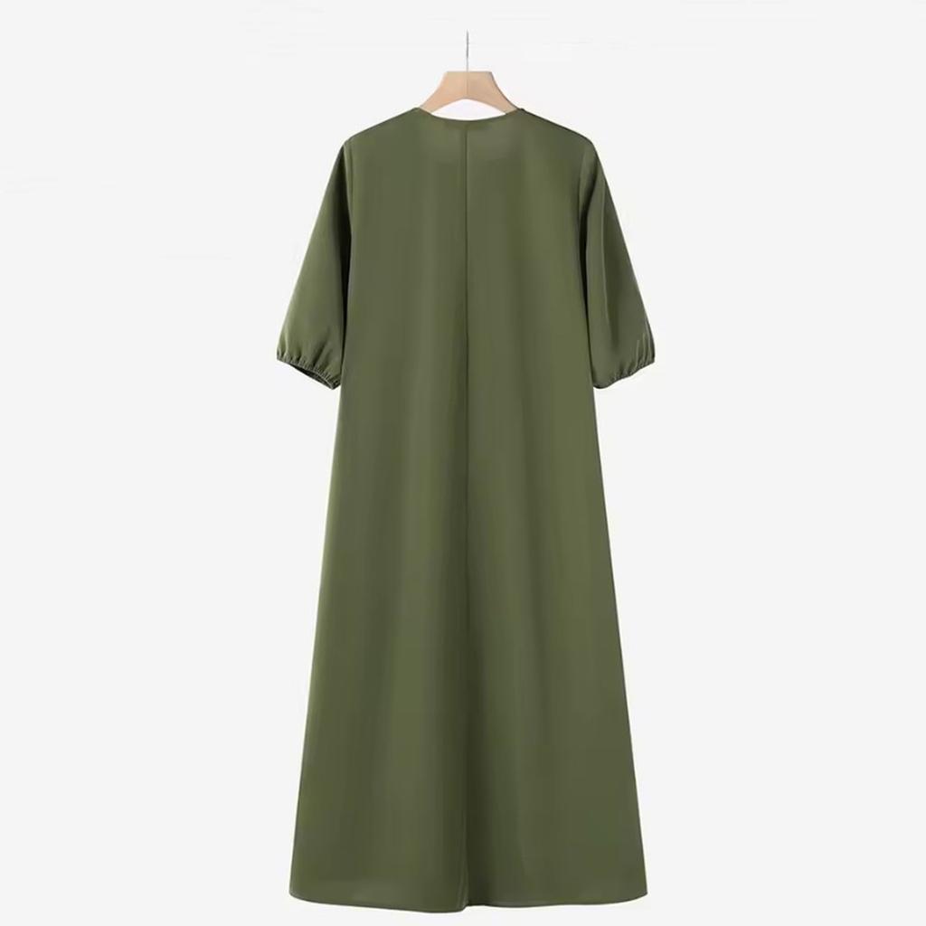 Women's Casual And Fashionable -color Dress