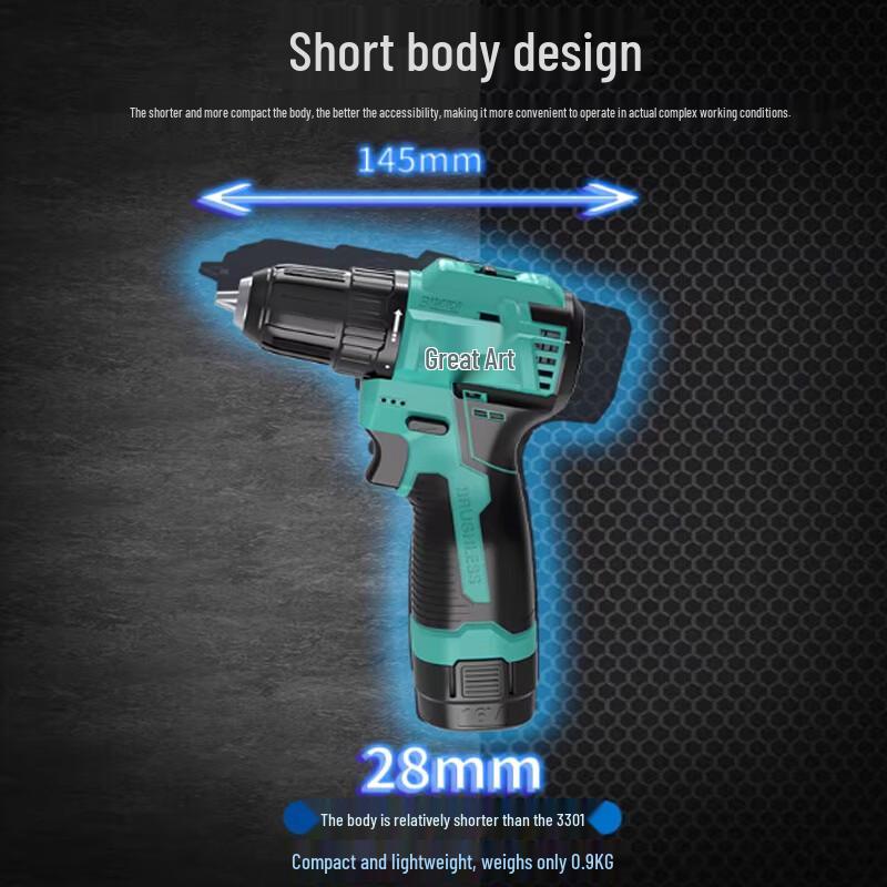 Dayi 16V Cordless Lithium Electric Drill & Screwdriver CN plug (adapter included)