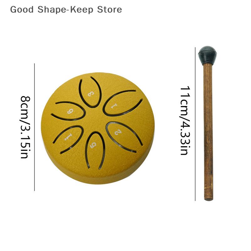 Outdoor Garden Drum Perfect for Rain, Harmonious 6-Note Chakra Sounds