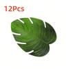 Podložky pod sklenice Monstera List Tropická Zelená Rostlina EVA Podložky pod hrnky Omyvatelné Otíratelné Protiskluzové Ochrana stolu Sváteční Svatba Party Dekorace