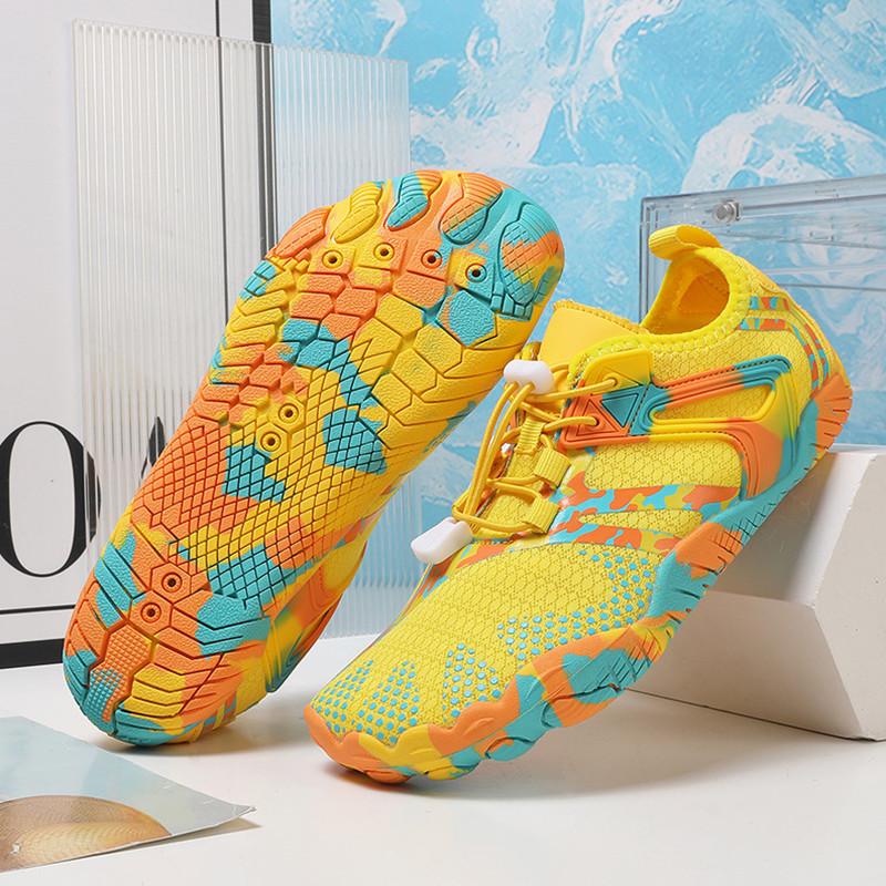 Indoor shock absorption fitness shoes, silent ******** rope shoes, soft-soled jumping yoga running gym training shoes