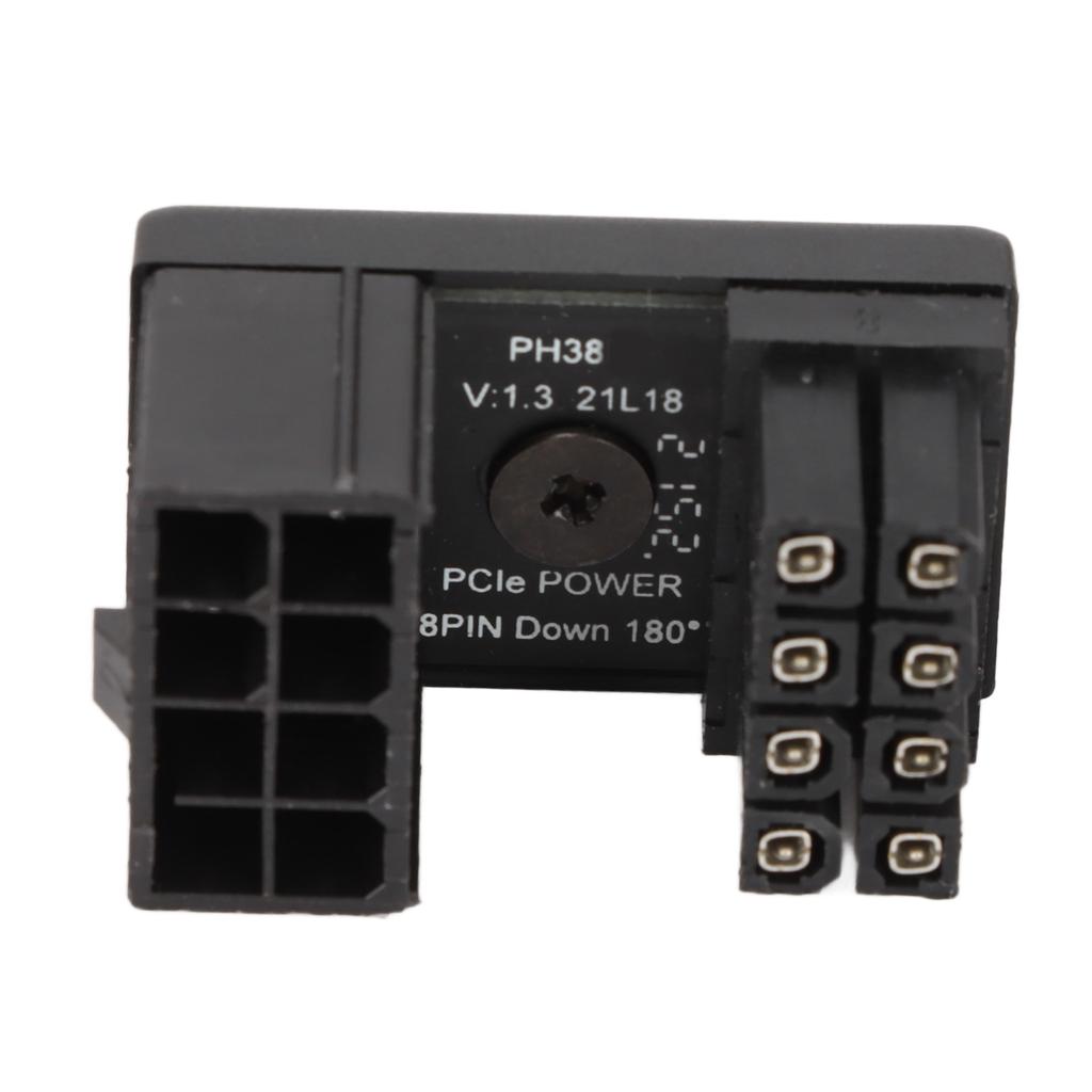 180 Degree Angled Adapter Welded Firmly 8Pin Female to 8pin Male Adapter with Insulation Shell for