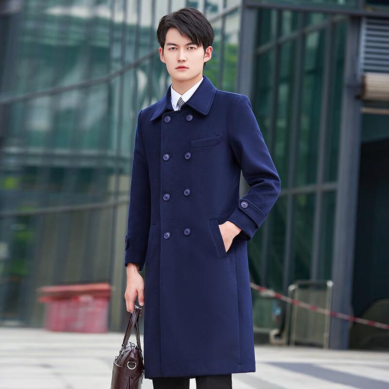 

Мужское профессиональное пальто Tluoman из шерстяной смеси 2XL