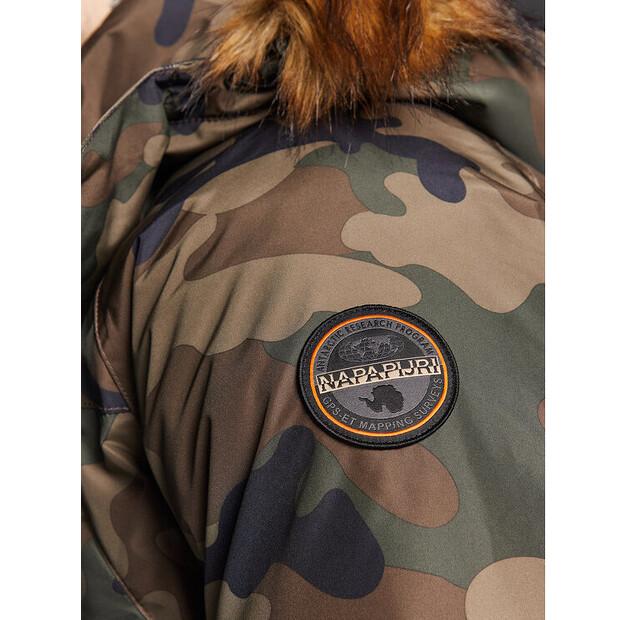 Зимняя куртка Napapijri Epoch NP0A4GM9, зеленая, стандартный крой